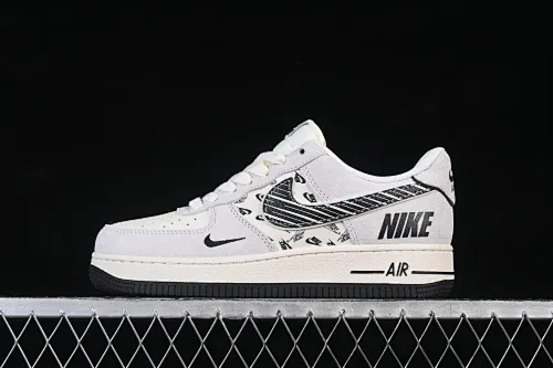 All categories Nk Air Force 1 Air Force series Nk Air Force 1 Low Air Force low-top Nike Air Force 1'07 Low Mi Heizhuba leather Air Force 1 low-top casual sneakers JP8028-068